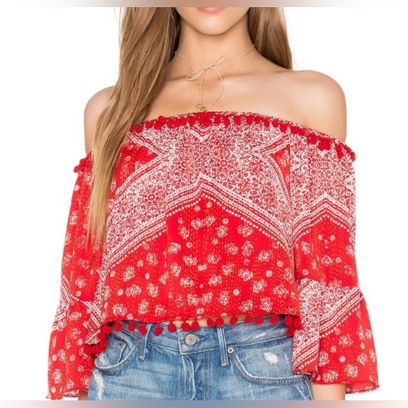 Revolve Tularosa Paisley Top - Picture 1 of 3